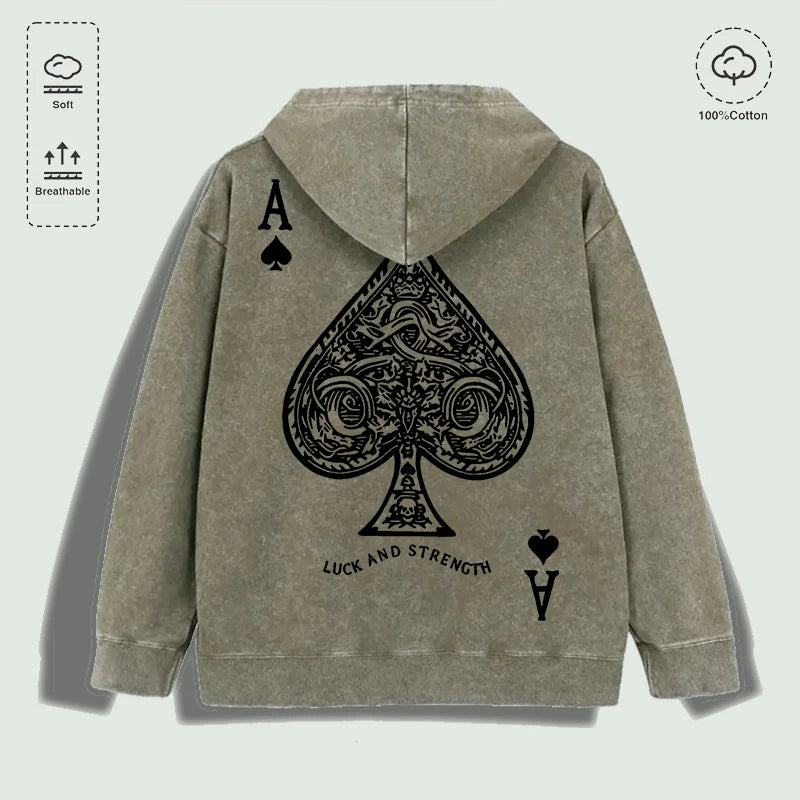 Ace of Spades Luck and Strength