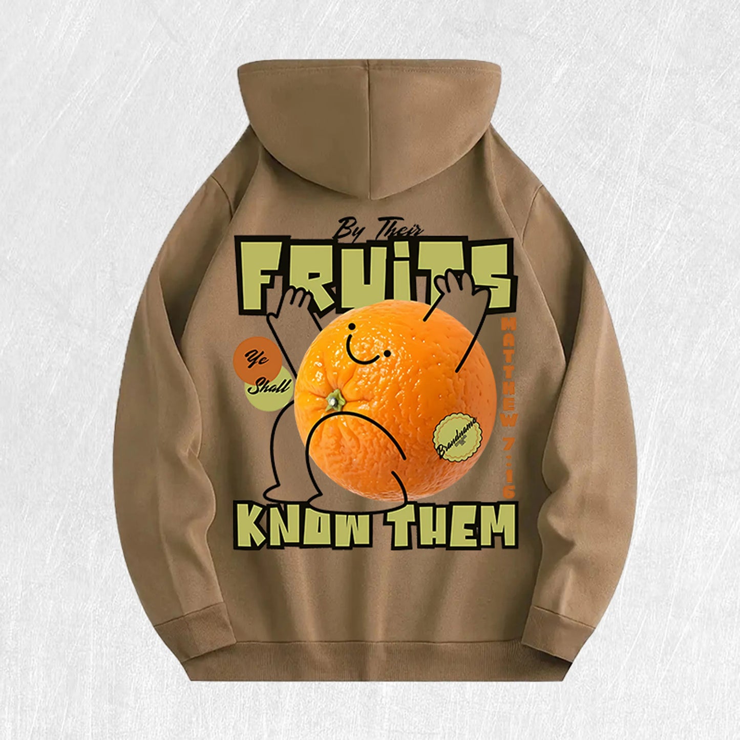 By Their Fruits Ye Shall Know Them Graphic Hoodie