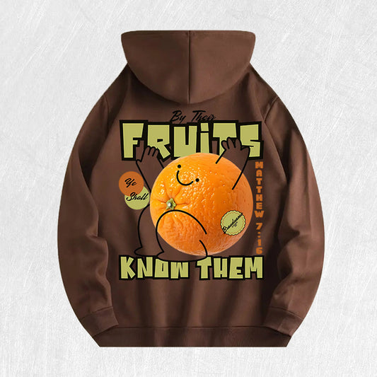 By Their Fruits Ye Shall Know Them Graphic Hoodie