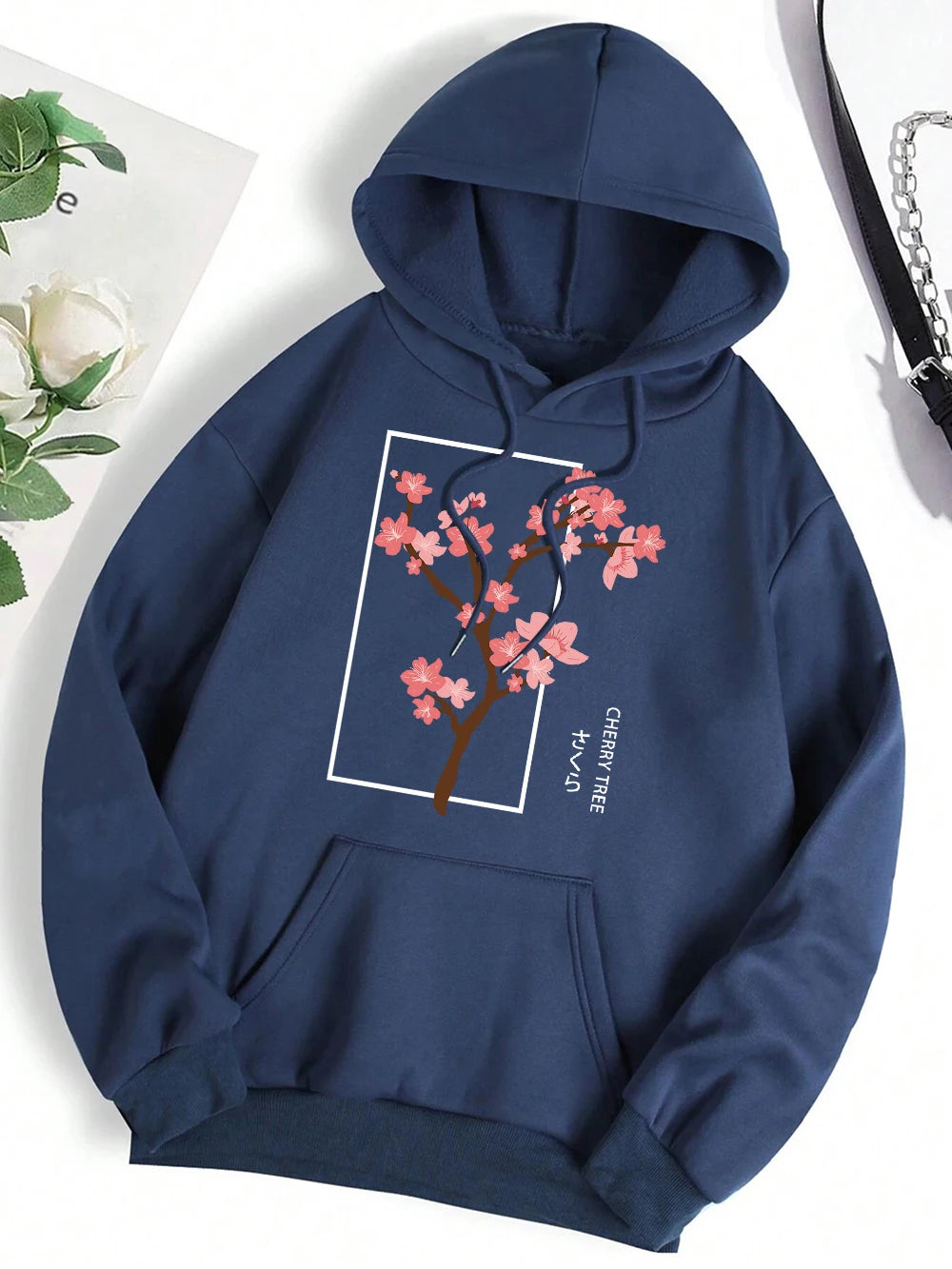 Cherry Tree In Full Bloom