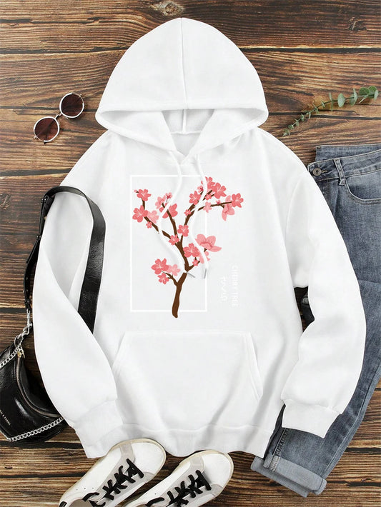 Cherry Tree In Full Bloom