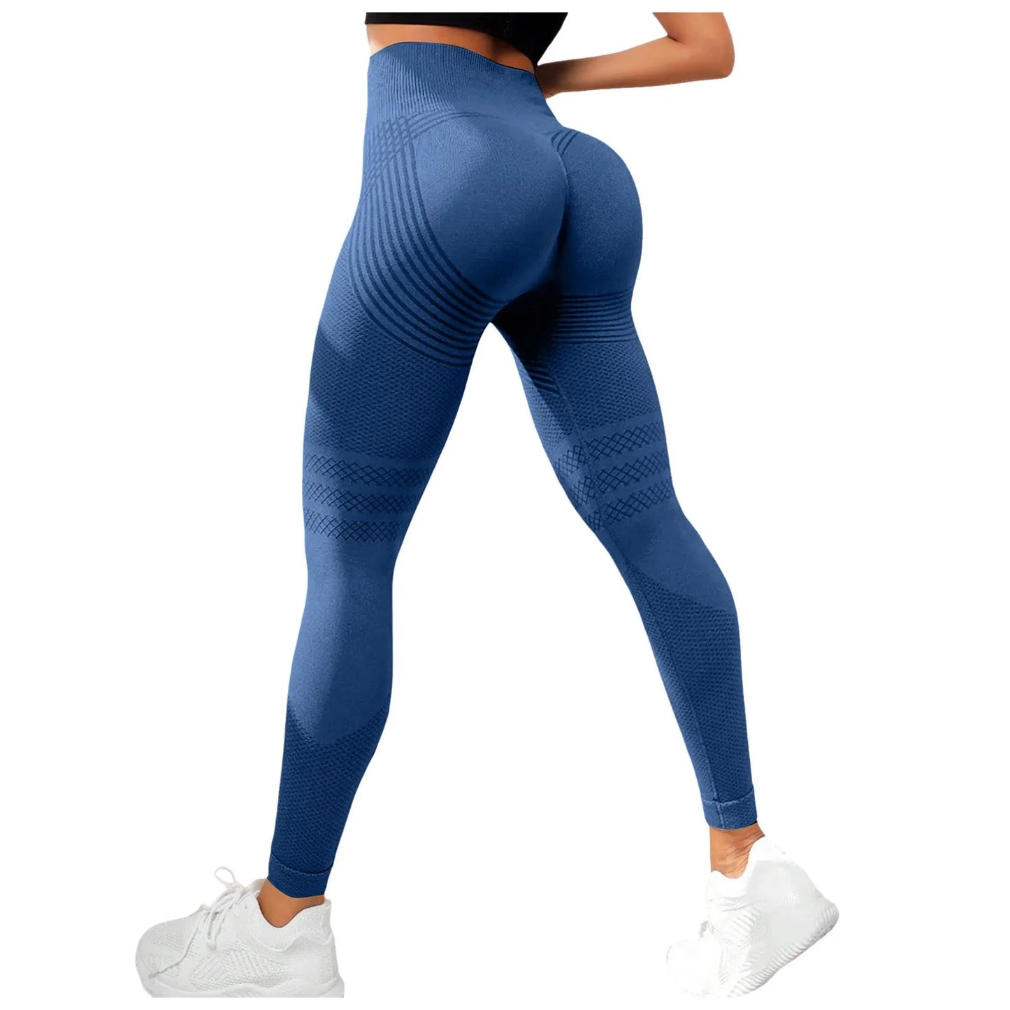 Compression Leggings Cellulite Slimming Trouser Women High Waist Seamless Push Up Opaque Stretch Pants For Yoga And Fitness