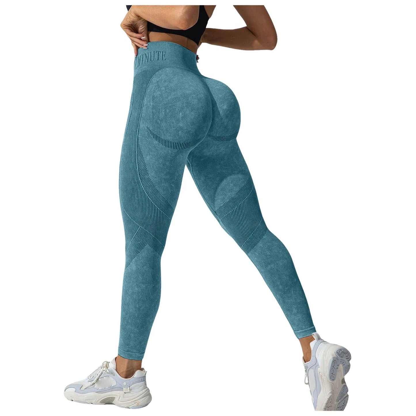 Compression Leggings Cellulite Slimming Trouser Women High Waist Seamless Push Up Opaque Stretch Pants For Yoga And Fitness