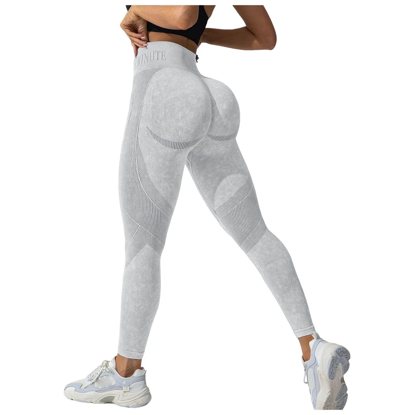 Compression Leggings Cellulite Slimming Trouser Women High Waist Seamless Push Up Opaque Stretch Pants For Yoga And Fitness