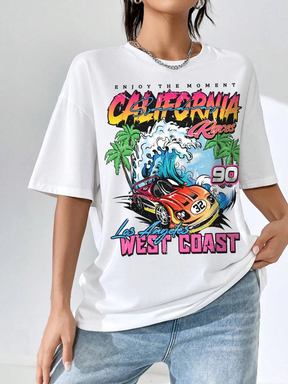 West Coast Wave Auto Wear T-Shirt