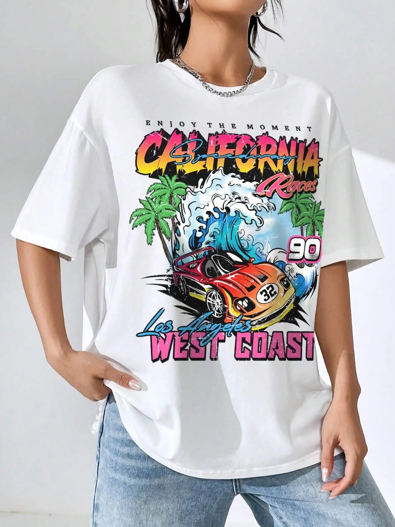 West Coast Wave Auto Wear T-Shirt