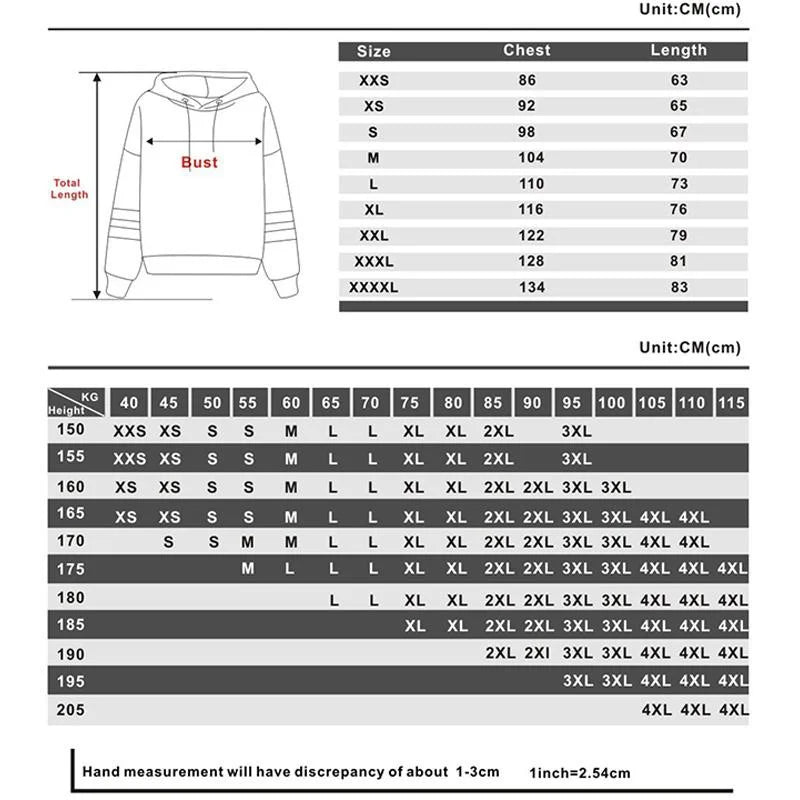 New Ryomen Sukuna Printed Hoodies Men Fashion Personality Striped Hooded Sweatshirt Casual Outdoor Anime Long Sleeve Pullover