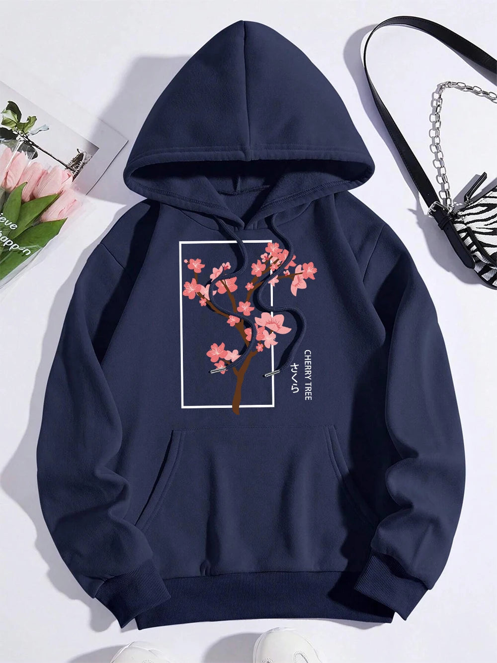 Cherry Tree In Full Bloom