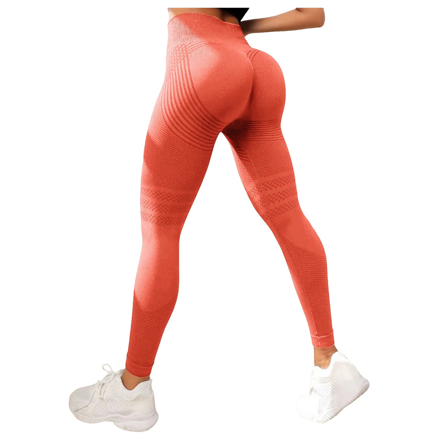 Compression Leggings Cellulite Slimming Trouser Women High Waist Seamless Push Up Opaque Stretch Pants For Yoga And Fitness