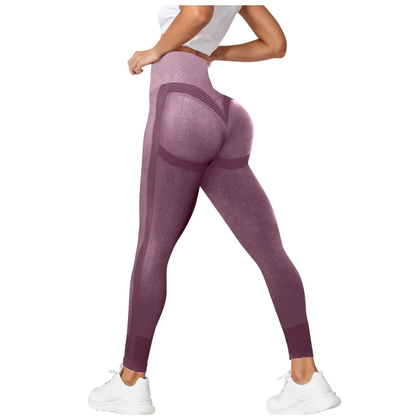 Compression Leggings Cellulite Slimming Trouser Women High Waist Seamless Push Up Opaque Stretch Pants For Yoga And Fitness