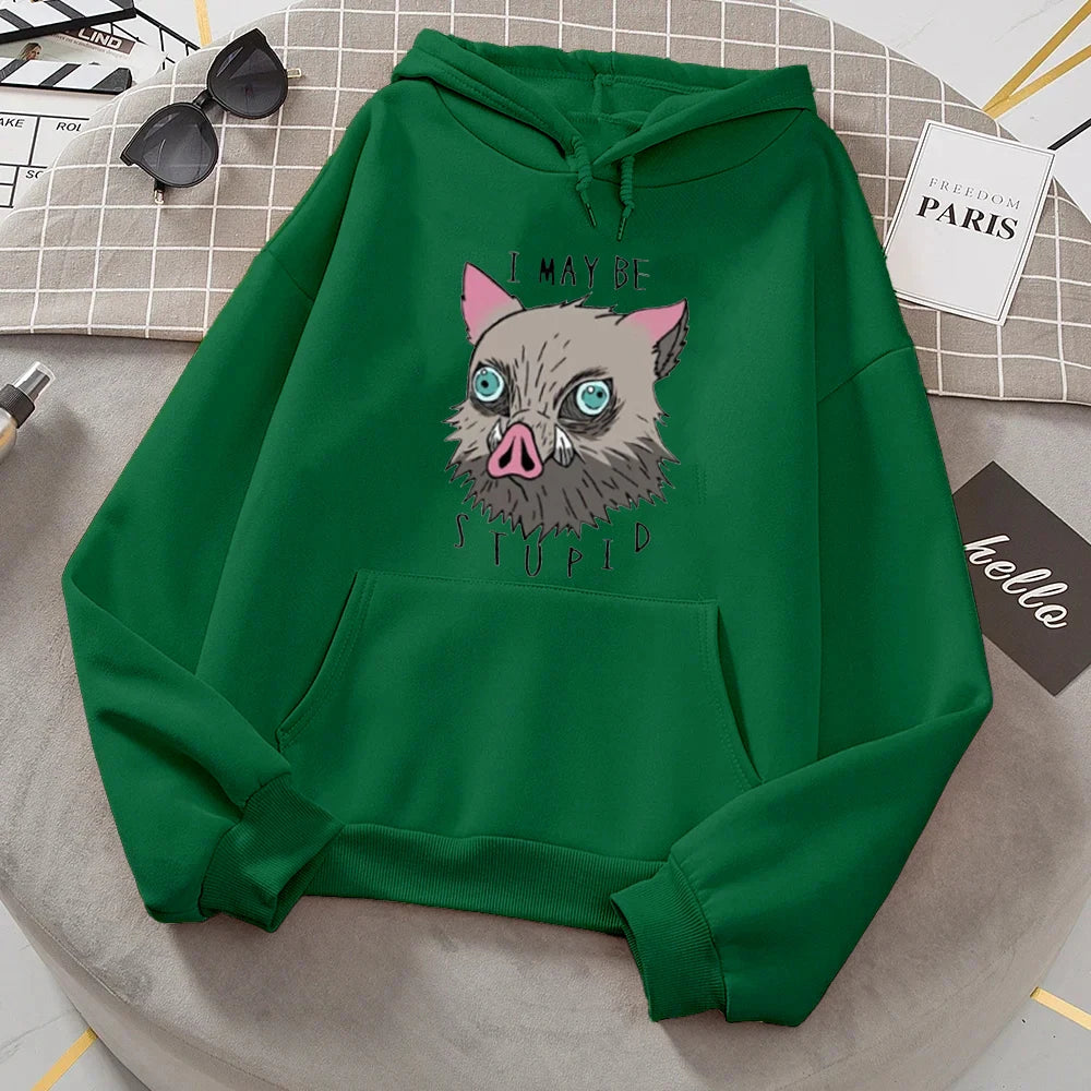 I May Be Stupid Hoodie