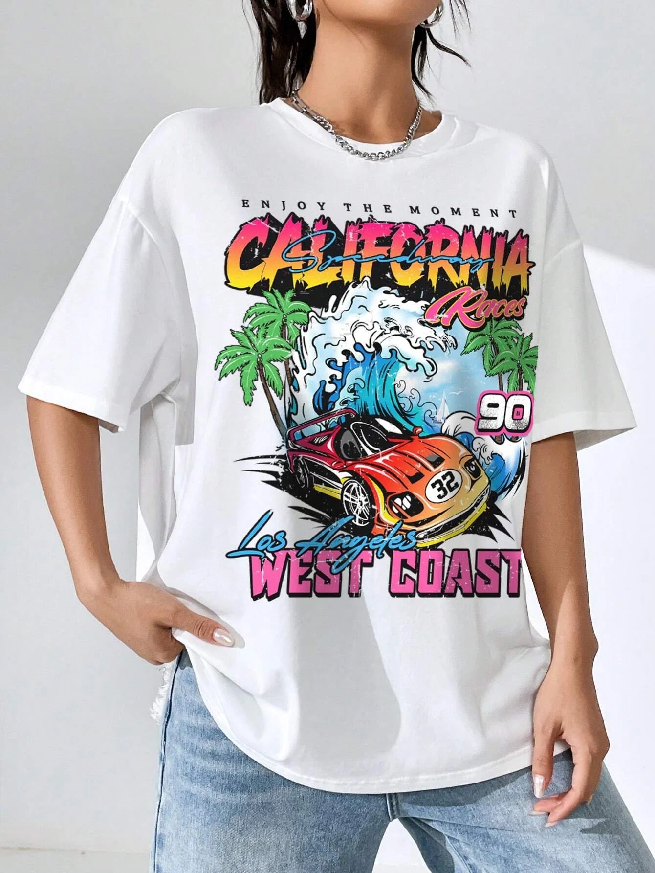 West Coast Wave Auto Wear T-Shirt