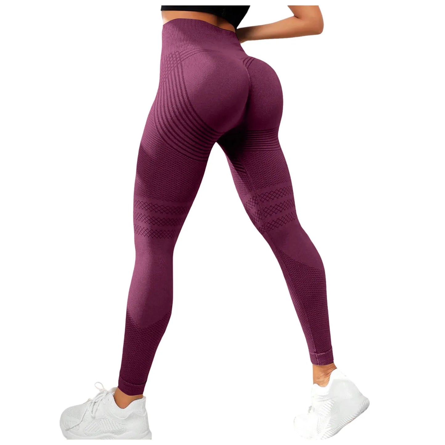 Compression Leggings Cellulite Slimming Trouser Women High Waist Seamless Push Up Opaque Stretch Pants For Yoga And Fitness