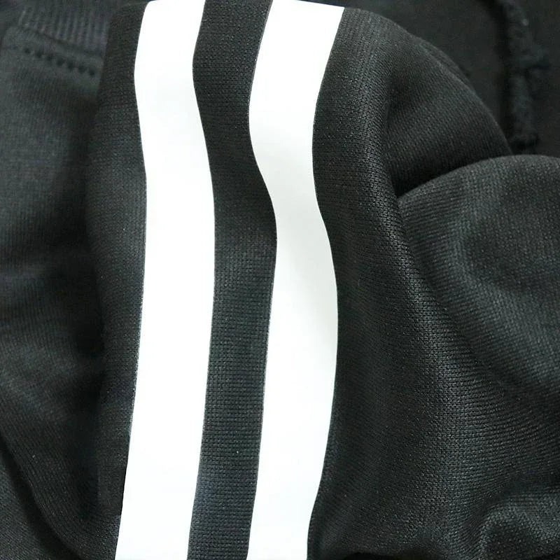 New Ryomen Sukuna Printed Hoodies Men Fashion Personality Striped Hooded Sweatshirt Casual Outdoor Anime Long Sleeve Pullover