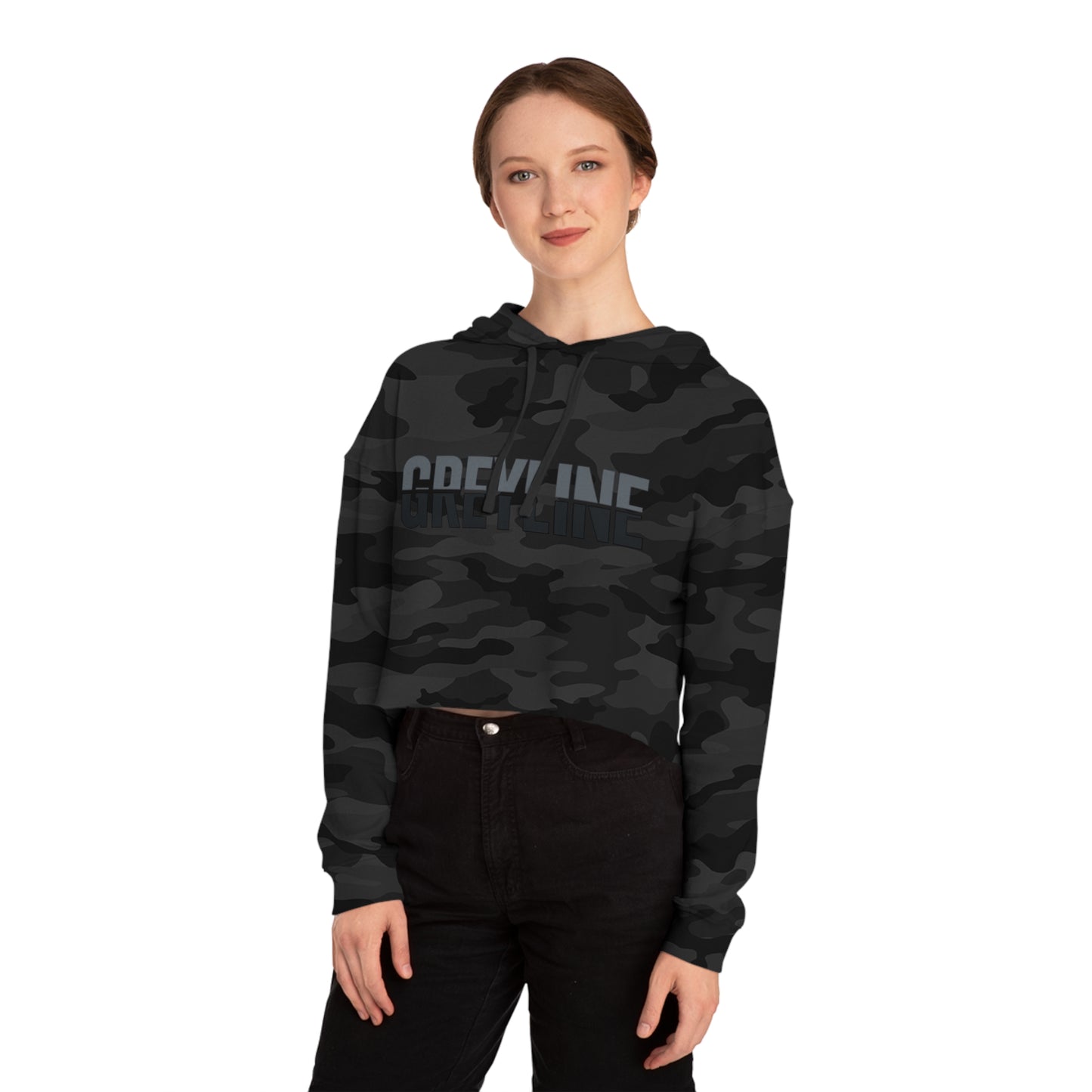 GREYLINE Cropped Hoodie