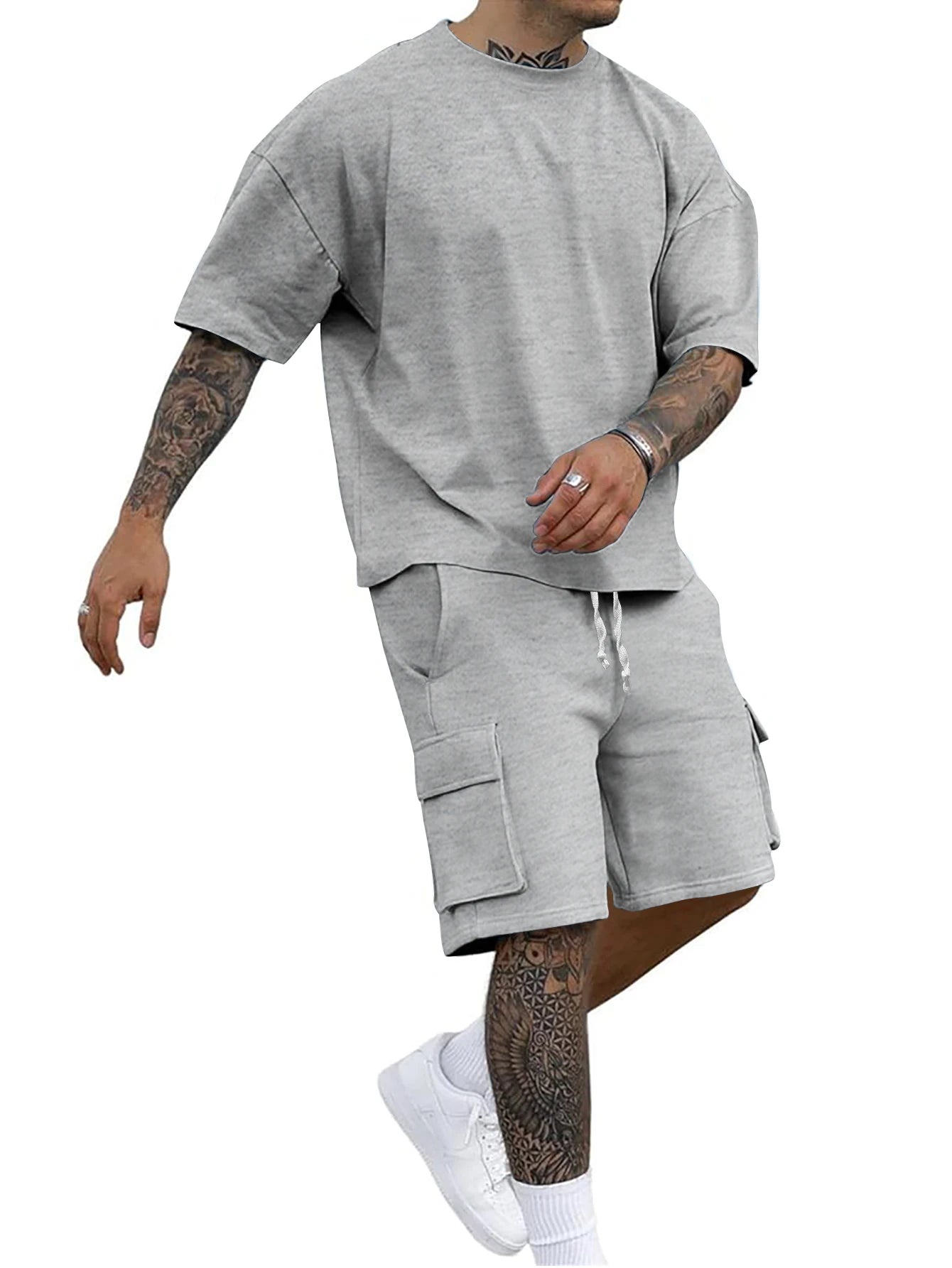 shirt shorts two-piece