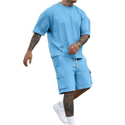 shirt shorts two-piece