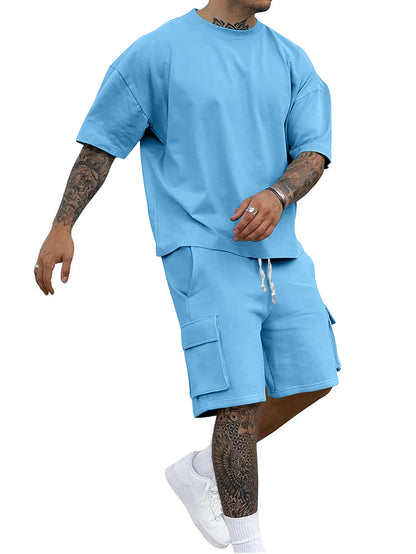 shirt shorts two-piece