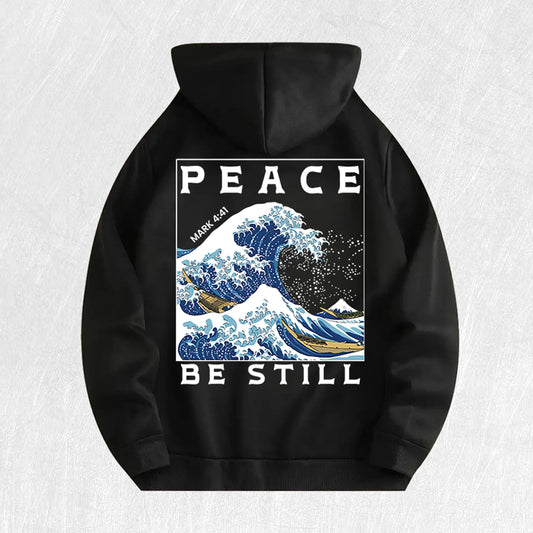 Peace Be Still Graphic Hoodie