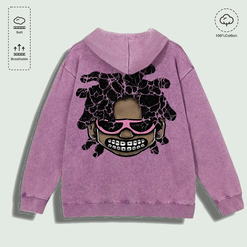 Cartoon Character With Pink Glasses