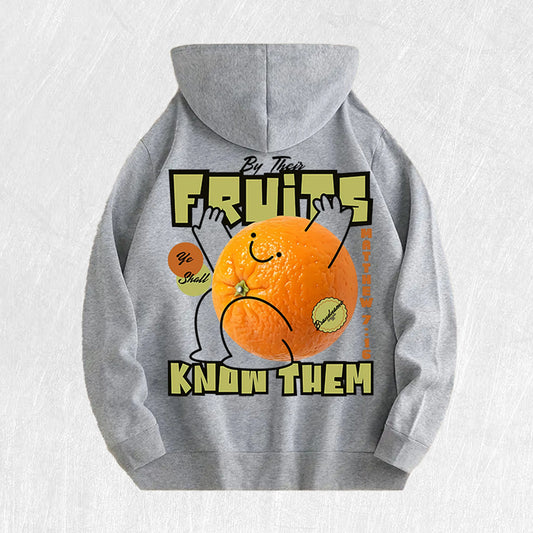 By Their Fruits Ye Shall Know Them Graphic Hoodie