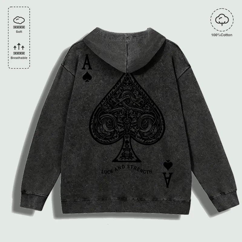 Ace of Spades Luck and Strength