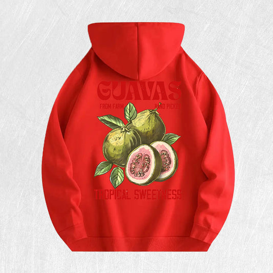 Guavas Tropical Sweetness Graphic Hoodie