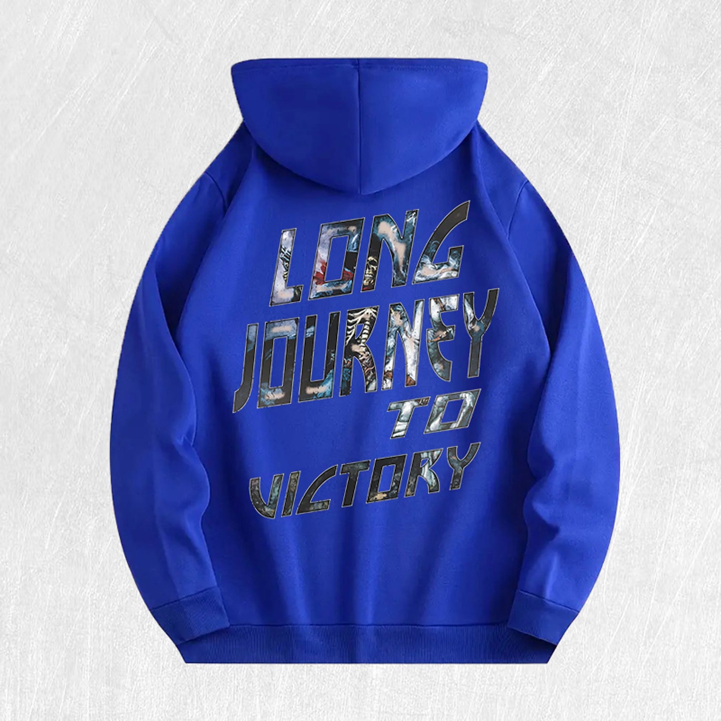 Long Journey to Victory Graphic Hoodie