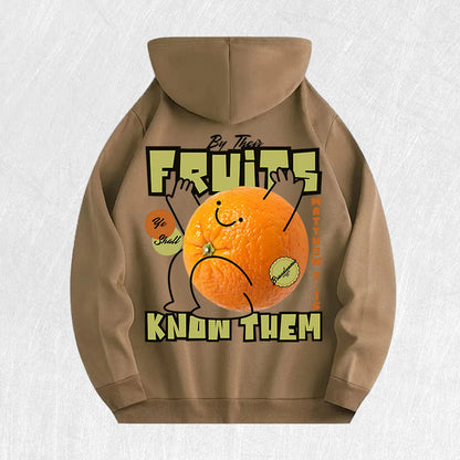 By Their Fruits Ye Shall Know Them Graphic Hoodie