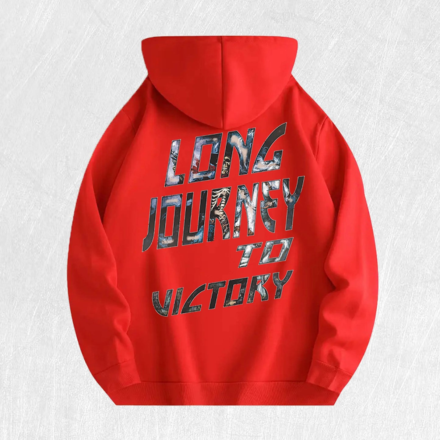 Long Journey to Victory Graphic Hoodie