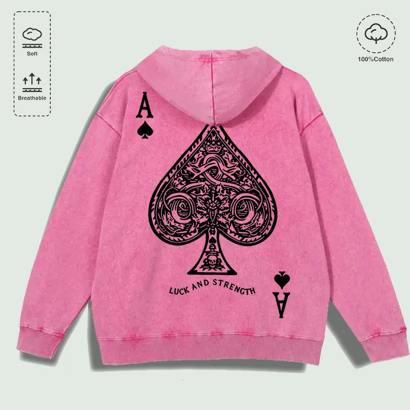 Ace of Spades Luck and Strength