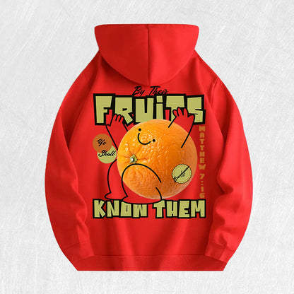 By Their Fruits Ye Shall Know Them Graphic Hoodie