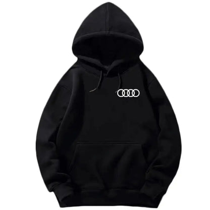 Audi Car Performance Car Department Modified Culture RS Peripheral Casual Men and Women Pullover Hoodie Sweater