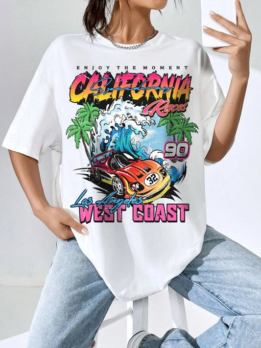West Coast Wave Auto Wear T-Shirt