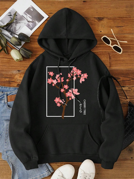 Cherry Tree In Full Bloom
