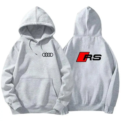 Audi Car Performance Car Department Modified Culture RS Peripheral Casual Men and Women Pullover Hoodie Sweater