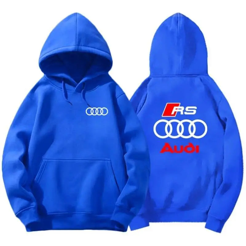 Audi Car Performance Car Department Modified Culture RS Peripheral Casual Men and Women Pullover Hoodie Sweater
