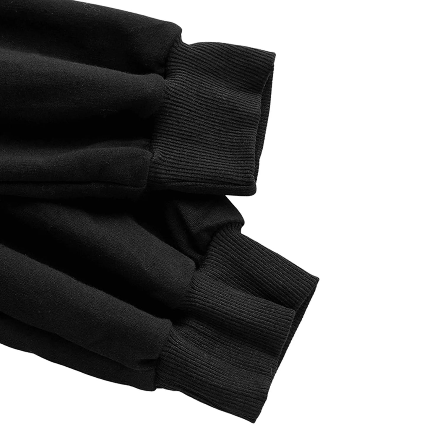 Autumn Streetwear Cropped Hooded Sweatshirt