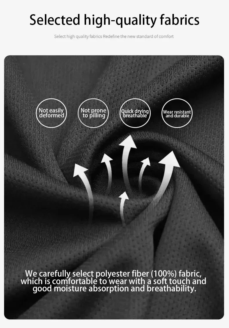 2025 Summer hot-selling T-shirt shorts set breathable comfortable quick-drying casual fashion men's suit vacation clothing