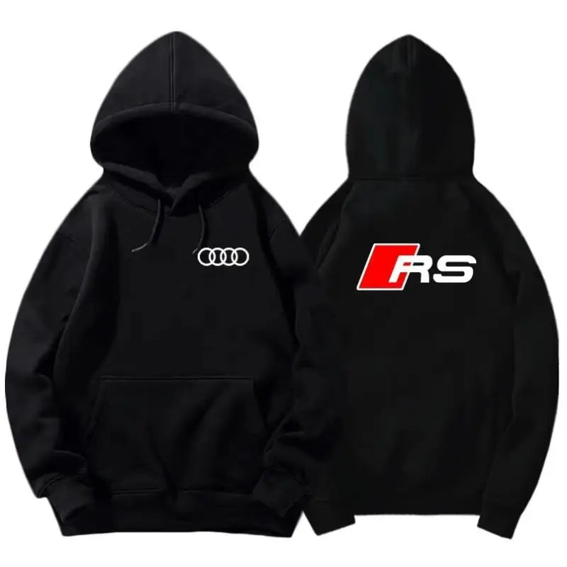 Audi Car Performance Car Department Modified Culture RS Peripheral Casual Men and Women Pullover Hoodie Sweater