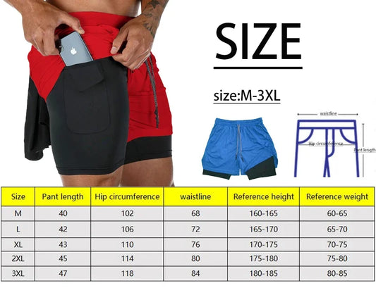 2024Anime Baki 2-in-1 Gym Performance Short Mens Athletic Compression Shorts Quick Dry Stretch Workout Fitness Running Sportwear