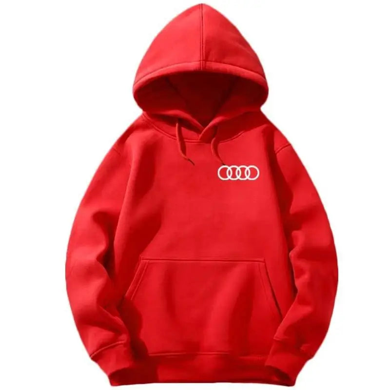 Audi Car Performance Car Department Modified Culture RS Peripheral Casual Men and Women Pullover Hoodie Sweater