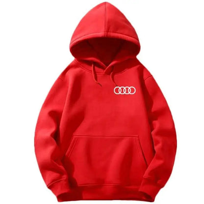 Audi Car Performance Car Department Modified Culture RS Peripheral Casual Men and Women Pullover Hoodie Sweater