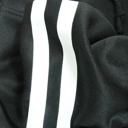 New Ryomen Sukuna Printed Hoodies Men Fashion Personality Striped Hooded Sweatshirt Casual Outdoor Anime Long Sleeve Pullover