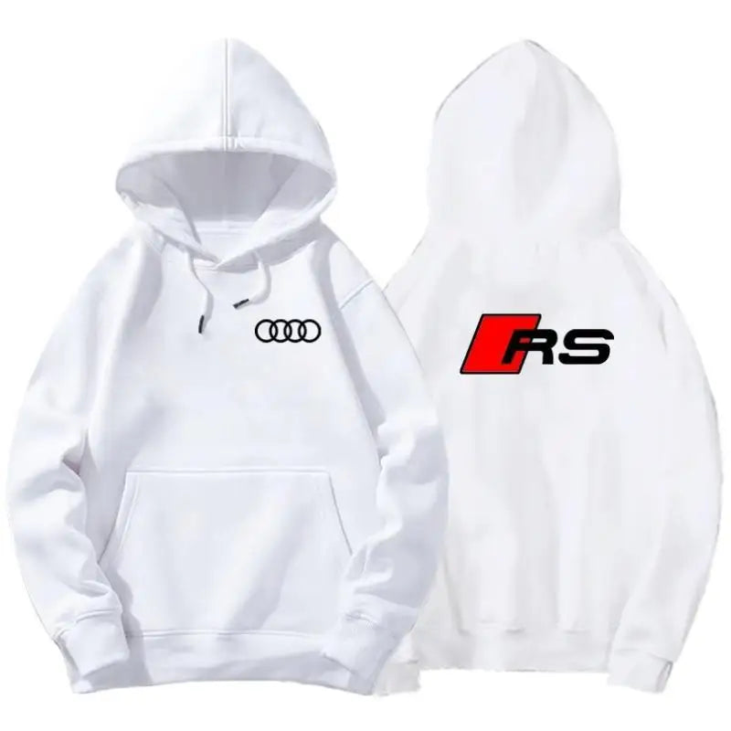 Audi Car Performance Car Department Modified Culture RS Peripheral Casual Men and Women Pullover Hoodie Sweater