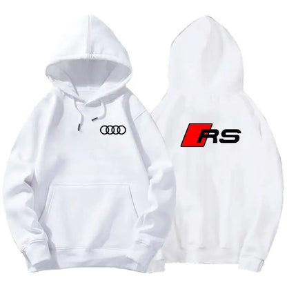 Audi Car Performance Car Department Modified Culture RS Peripheral Casual Men and Women Pullover Hoodie Sweater
